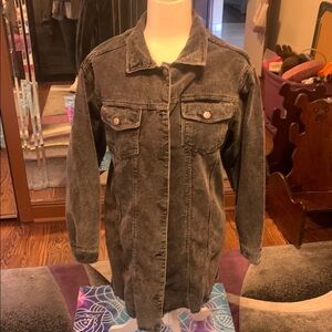 Women's Gray Denim Jacket